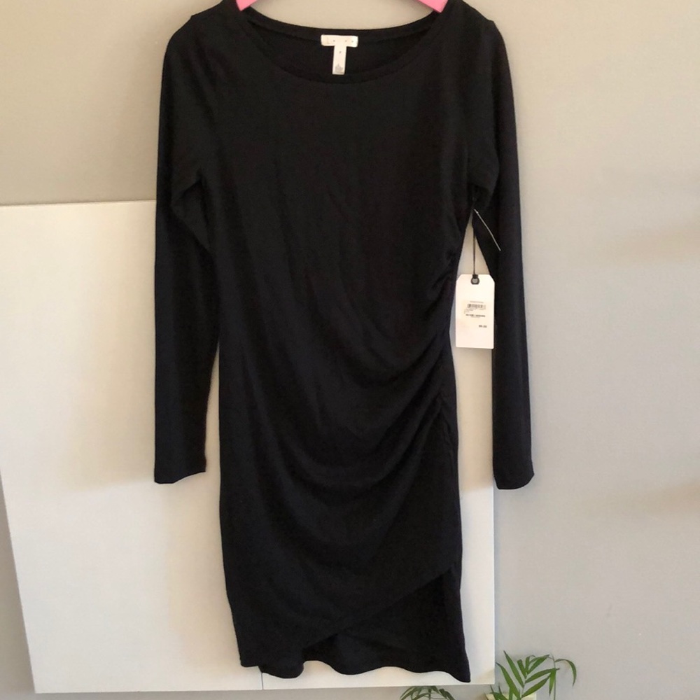 Black jersey dress medium